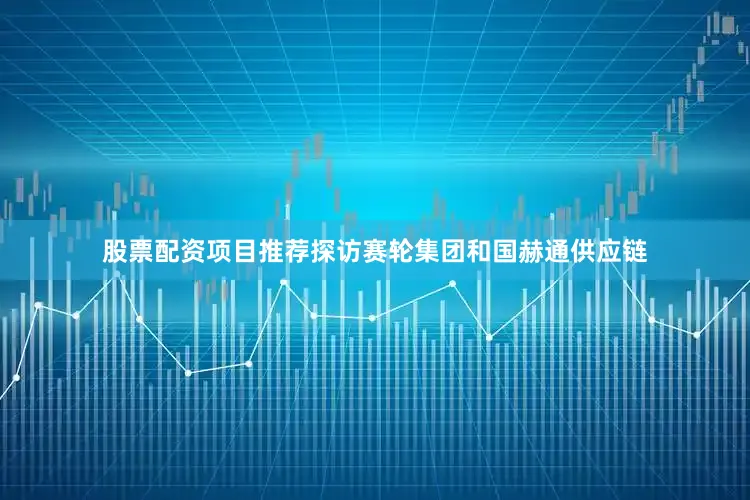 股票配资项目推荐探访赛轮集团和国赫通供应链